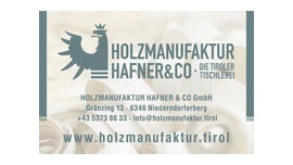 Holzmanufaktur Hafner & Co. GmbH Logo